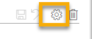 Zeigt das Symbol, mit dem Sie den Dialog zum Sortieren und Filtern der Positionsdaten öffnen.